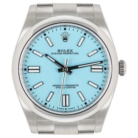 tiffany rolex for sale|rolex tiffany blue 41 price.